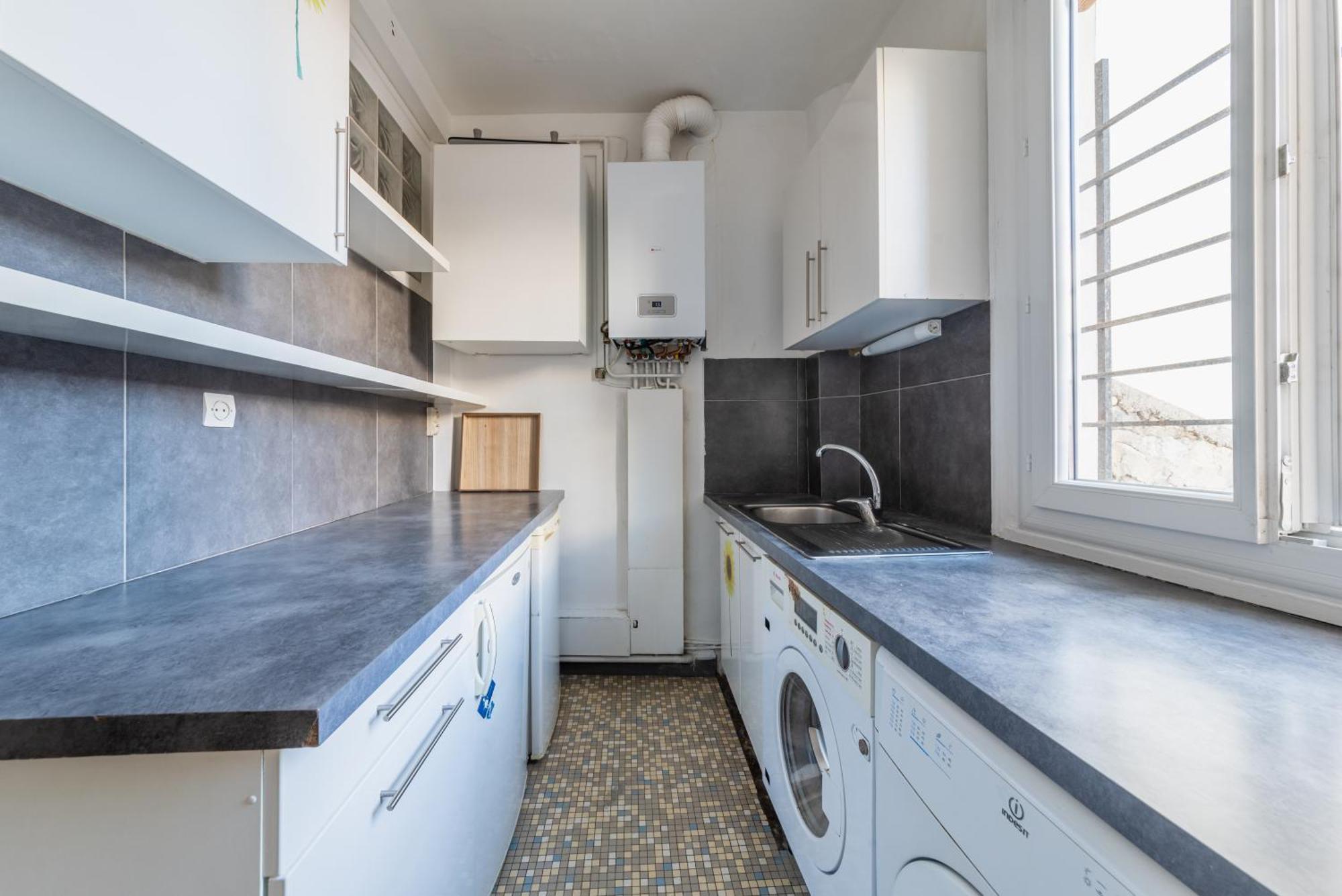 Appartement Bail Mobilite Cosy - Buttes Chaumont Parijs