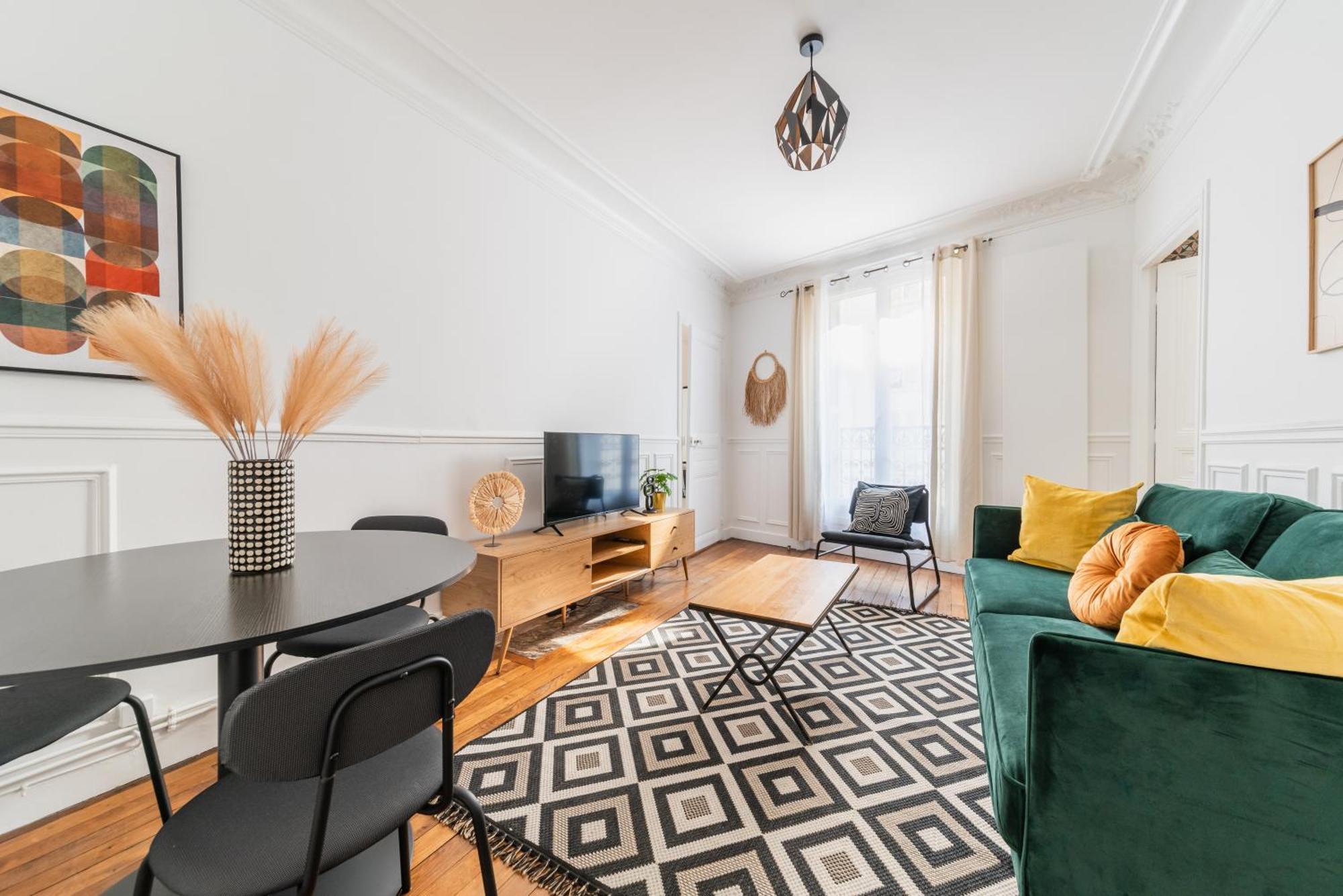 Bail Mobilite Cosy - Buttes Chaumont Appartement Parijs